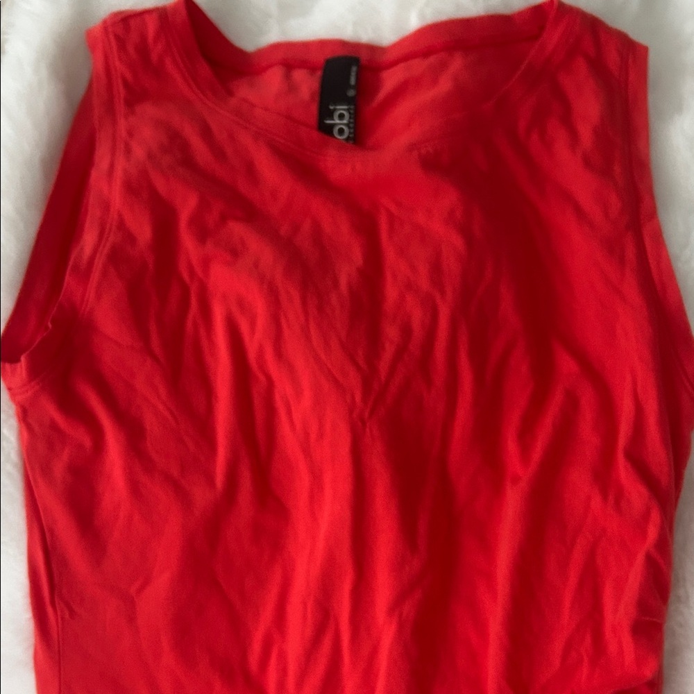 Women's Red Sleeveless dress